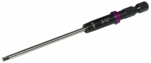 MIP 3/32 Standard RC 1/4 Hex Bit 9203S – Hex Head Allen Wrench Drill Tools and Tool Bits for Screwdrivers, Electric Screwguns, and Power Drills For RC Cars - Made in USA