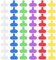 60 Pcs Cable Labels Cable Cord Labels Multicolored Handwriting Cable Tags for Organizing Wires and Identification Wire Tags and Cable Markers, Reusable with Multiple Uses