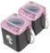 Beaupretty 2 Piezas Limpiador de cepillos de maquillaje eléctrico limpiadores de esponjas de maquillaje lavadora de maquillaje lavadora de brochas de maquillaje el plastico