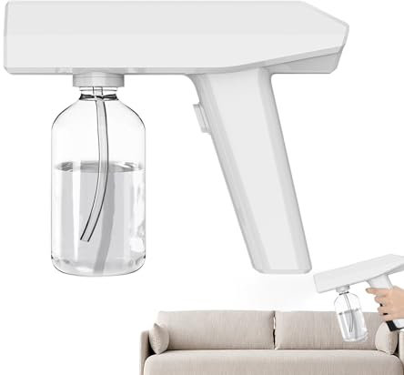 Electric Atomizer Spray Bottle 250ml, Rechargeable Cordless Mist Spraying for Indoor Outdoor Cleaning, Home Car Sanitizing Sprayer for Bedroom, Living Room, Study, Kitchen Use