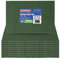 Faithfull FAIAHPGREEN - Almohadillas de estropajo de aluminio (230 x 150 mm, 10 unidades), color verde