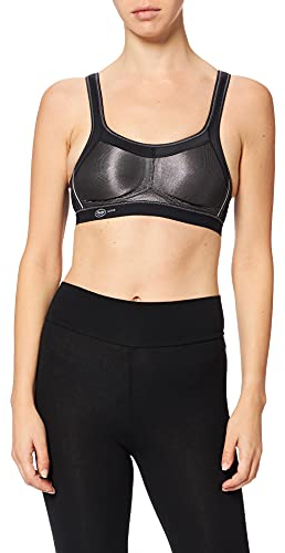 Anita Active Damen Bügelloser BH 5529, Schwarz (Schwarz 001) , 85F