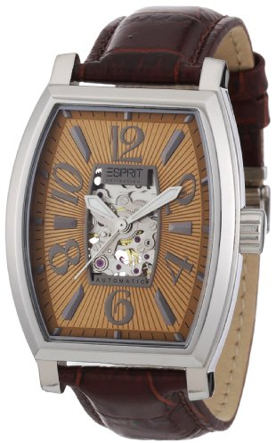 Esprit Herren-Armbanduhr ChronographAutomatik Leder EL900191006