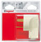 Legrand - Fiche de puissance mâle 20A -sortie câble par dessous -2 broches -blister -blanc