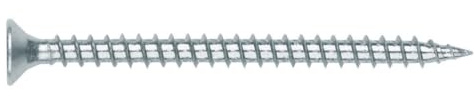 Index TPPOZ40045 - Schraube für Schrauben, verzinkt, Kopf 90, Senkkopf, geschmiert, 4,0 x 045