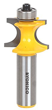 Yonico 13193 1/2-Inch Bead Bullnose Bead Router Bit 1/2-Inch Shank