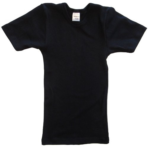 HERMKO 62810 Kinder Funktionswäsche Kurzarm Shirt, Funktionsunterhemd für Mädchen und Jungen