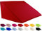 beties Big Comfy Basic Keilkissen Bezug ca. 62x49x30 cm Kissenhülle 100% Baumwolle in vielen fröhlichen Uni-Farben (rot)