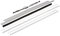 hecht international 100690101-VH Fliegengitter Fenster MASTER SLIM 130x150 cm in Weiß, 130 x 150 cm