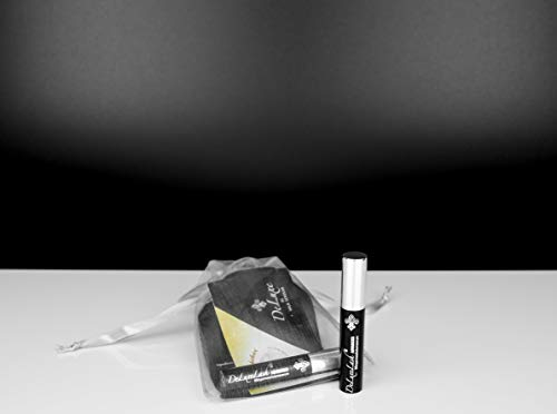 DeLuxeLash ADVANCED 1,0ml Wimpern-Serum Wachstum hormonfrei für längere, vollere und dichtere Wimpern und Augenbrauen, Lash and Brow Booster Serum, Biotin, Dermatologisch und Allergie getestet