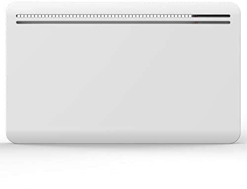 Kalia Radiateur électrique à inertie sèche CERAMIQUE écran LCD 1500W POWELL Norme NF blanc 82x9xh50cm