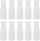 SOUJOY Lot de 10 vases à Fleurs en Plastique Composite, Blanc, Petit Grand Vase Floral Conique pour décoration d'intérieur, centres de Table, vases incassables pour décoration de Salon