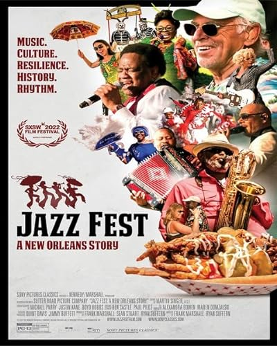 Jazz Fest A New Orleans Story Poster 30 x 40 cm