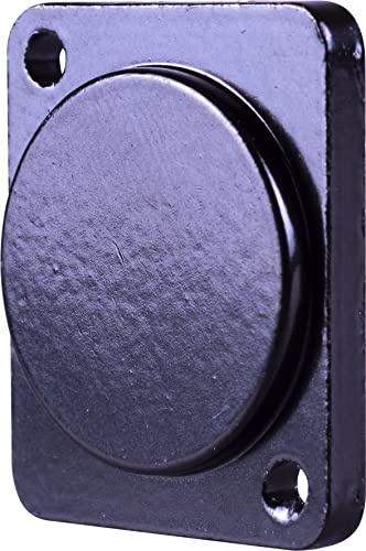 Metal Blank Plate Compatible with D-Series Holes. Fixings Supplied.