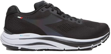 Diadora Herren Mythos Blushield 7 Vortice, Schwarz/Wei , 47.5 EU