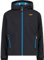 CMP Softshell Jungen Kapuzen Jacke,Anthrazitfarbene Klippe,128