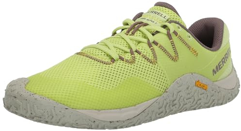 Merrell Women’s Trail Glove 7 Trail Running Shoe, Celery, 8 UK