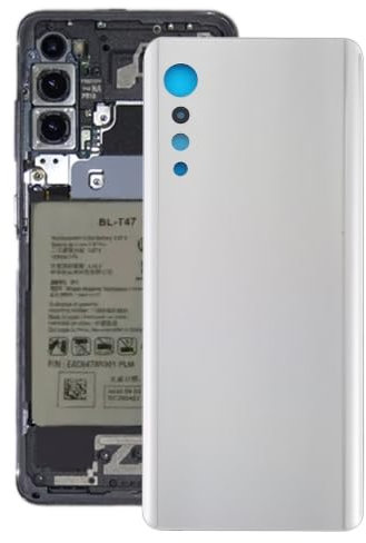 ZYGX AYD Akku Rückseite Für LG Velvet LMG910EMW LMG910EMW / Velvet 5G LM-G900N LM-G900EM(Silver)