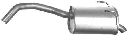 IMASAF 25.88.07 Endschalldämpfer Endtopf Hinten 880mm 7,28kg