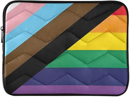 Lgbtq Pride Flag Rainbow LGBT Laptop-Hülle Ästhetische Laptophülle 14 Zoll Sleeve Laptop