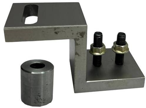 MachEl Z-Type Cast Iron Angle Plate: Ideal for Mounting Mini Vertical Milling Slide on Mini Lathes