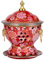 HHCTEBEC Chafing Dishes, Kleiner Kupfertopf FüR Eine Person, Alter Peking-Hotpot Kleiner Dicker Kuh, Traditioneller Chinesischer Cloisonne-Hotpot für Familienessen Restaurants Herd,B
