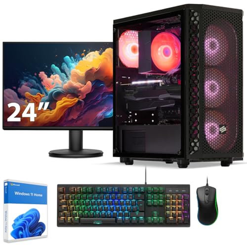 Sedatech Pack PC Gaming Advanced Tower ATX • AMD Ryzen 9 5900X • RTX4060Ti • 32Gb RAM • 2Tb SSD M.2 • Windows 11 • Monitor 24''
