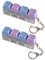 2 Pcs Keyboard Fidget Toy, Keyboard Fidget, Fidget Keyboard, Keyboard Keychain, Keyboard Clicker Fidget, Fidget Clicker, Fidget Keychain,Toy Keys For Students, Teenagers, And Adults