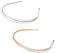 2 Stück Mehrlagige Metall Stirnbänder für Damen, Haarreif Silber, Haarschmuck Gold, Modisches Dünnes Stirnband, Haarreif Damen Elegante Haarbänder, Haarschmuck für Mädchen(Gold,Silber)