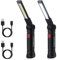 Tolesum Ricaricabile Torcia LED Tipo C,Lampada da Lavoro Pieghevole e Magnetica, Usb Cob Lampade Di Ispezione, 5 Modalità Lanterne Per Campeggio Esterna Autofficina Lampada,Riparazione Auto Emergenza