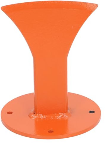 Holzsplitter, Geschmiedeter Stahlholz -Splitter, Tragbarer Protokollsplitter für Kamin, Herd, Pizzaofen für Lagerfeuer mit Handschuhen (ORANGE)
