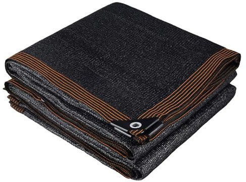 PanHuiWen Voile D'Ombrage Rectangulaire 2x4 Filet Protection Piscine Toile Ombrage UV Protection Rideau pour Pergola Noir,4x5m