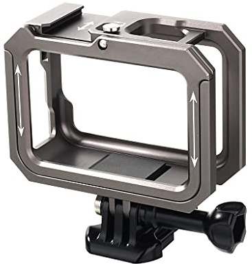 Metal Cage Compatible for Frame for Case with Double Cold Shoe Camera Extend Filter Adapter Mic for Protection Protective Cage for Cameras Projector Security