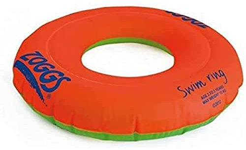 Zoggs 301210 Ceinture de flottaison Mixte Enfant, Orange/Vert, Taille S