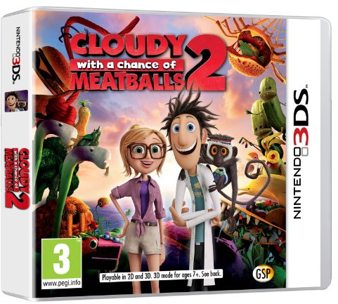 Cloudy with a Chance of Meatballs 2 (Nintendo 3DS)