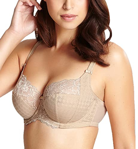 Panache Women's Envy Full Cup Everyday Bra, Beige (Nude), 36G