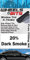 Tönungsfolie 0,75 X 6 M Rolle 20% Dark Smoke Solar Film UV-Tint Kompatibel mit BMW 3,5,6,7,8 Serie E90 E60 E39