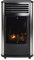 Manhattan real flame Log effect calor gas mobile portable heater