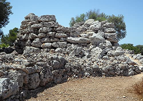 hansepuzzle 63398 - Mallorca Puzzle 130 Teile - Natur Motiv mit hochwertiger Aufbewahrung: Kartonbox und wiederverschließbarem Beutel - Format 28,7 × 20 cm