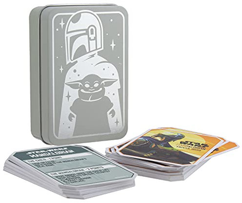 The Mandalorian Trivia-Quiz mit 100 Fragen - Offiziell lizenziertes Merchandise, teste dein Wissen, Spaß für Spieleabende für Star Wars-Fans