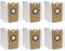 Pvczool Lot de 6 sacs à poussière de rechange pour aspirateur robot A90+ auto-vidage