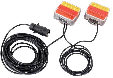 VEMO V98-66006 HECKLEUCHTENSATZ RÜCKLICHT BLINKER 2ER SET MAGNETISCH 7POLIG 12 V LED GELB