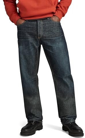 G-Star Men's Dakota Regular Straight Jeans, Multicolour (raw denim processed D23691-D433-8961), 32W / 32L