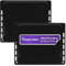 Vioks.pro Backblech 445 x 375 x 18mm Backofen Set 2x Ersatz für Backblech Whirlpool 481010683241 - Backblech Emailliert & Fettpfanne Backofen Ignis