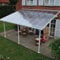 Gewächshausplatten Polycarbonat-Dachplatte,Regensichere Isolierung Transparente Kunststoff PC-Platte,für Outdoor,Dachüberdachung,Einfach Zu Biegen Und Zu Schneiden (WxL: 1.2x5m)
