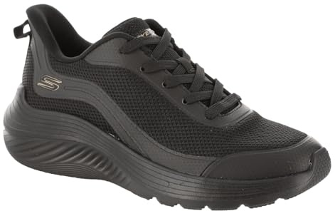 Skechers BOBS Women's,BOBS Squad Waves-Still Wading,BBK,8 M US