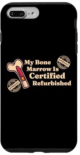iPhone 7 Plus/8 Plus My Bone Marrow Is Refurbished Cancer Leukemia Warrior Orange Case