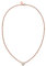 Purelei® Flourish Kette Damen (Rosegold) – Halskette Damen aus langlebigem Edelstahl – Wasserfeste Kette mit Anhänger – 40-45 cm Länge verstellbar – Halskette für deinen individuellen Look