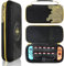 BONHHC Tasche Kompatibel mit Switch/Switch OLED, Switch Tasche Case Hülle, Harte Hülle Tragetasche Reise Portable Schutz mit Taschen für Switch OLED, Zubehör und Spiele (Schwarz)