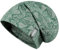 Baumwoll Beanie Modell Leaf - leichte Mütze (DE/NL/SE/PL, Alphanumerisch, Einheitsgröße, Grün)